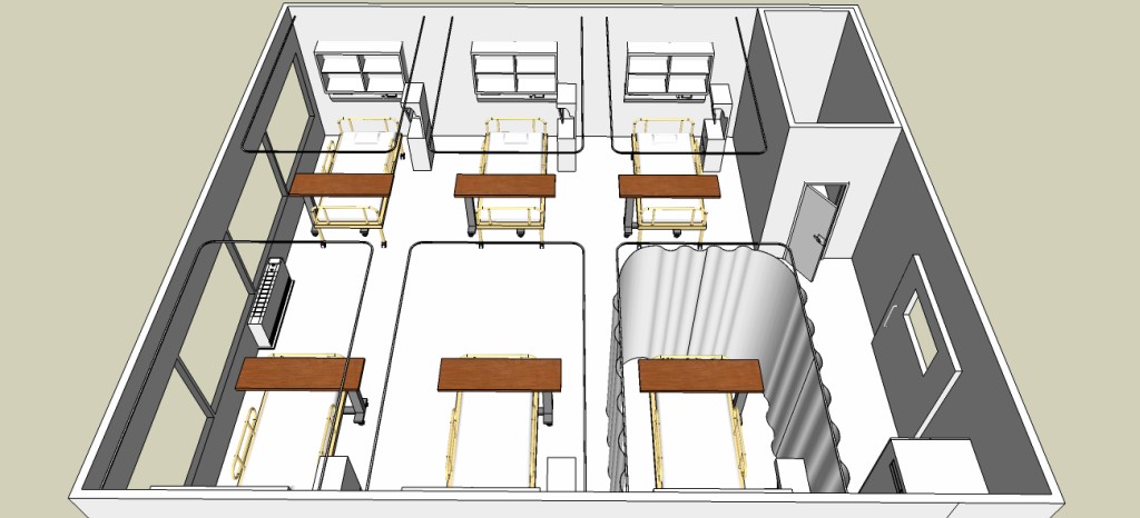 Sketchupの練習5 気ままな備忘録ブログ 更新不定期