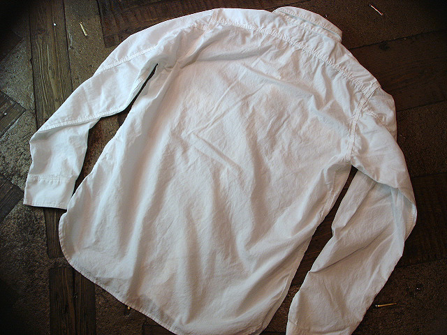 NEW : JELADO [COTTON BROADCLOTH] WORK SHIRTS [WHITE]!!_a0132147_2317276.jpg