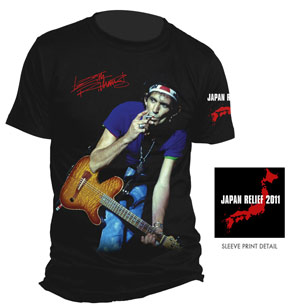 キース・リチャーズの東日本大震災チャリティーTシャツ_b0042308_20514485.jpg