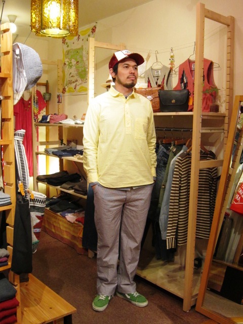 Vincent et Mireille(バンソン エ ミレイユ) \"HOUNDSTOOTH PANTS\" 入荷!_f0191324_0415627.jpg
