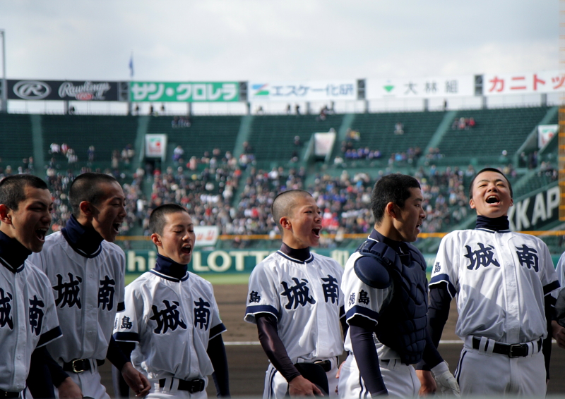 第８３回選抜高校野球大会　～報徳学園×城南～_a0163833_21291413.jpg