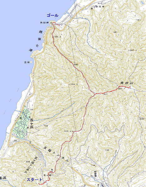 ２９・３０回 　４５座　２０１１年３月２５～２９日　新潟県　弥彦山・角田山・国上山_c0179351_1053774.jpg