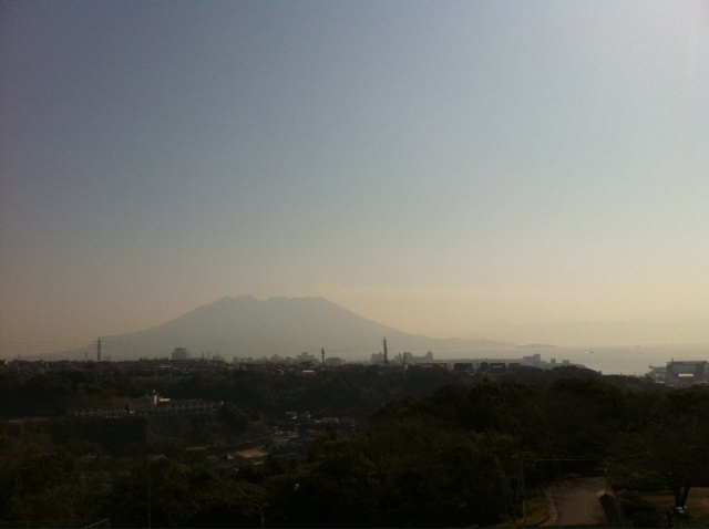 今日の桜島。_c0058609_922036.jpg