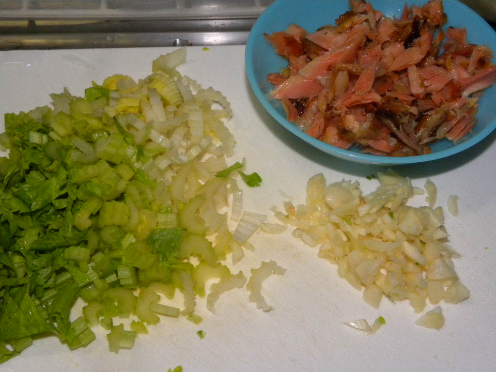 鮭パスタ_c0162773_1234015.jpg