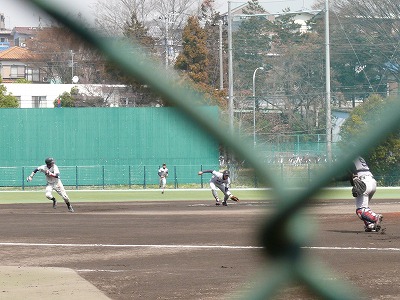 ３月３１日　オープン戦　亜細亜大対慶大　後半_b0166128_14362733.jpg