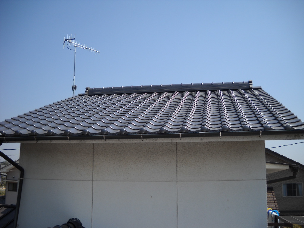 福山市　Ｈ様邸　瓦工事完了_c0206243_16215025.jpg