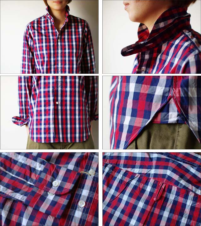 Haver Sack [ハバーサック]ブロックチェックシャツ [621110] LADY\'S_f0051306_16553681.jpg