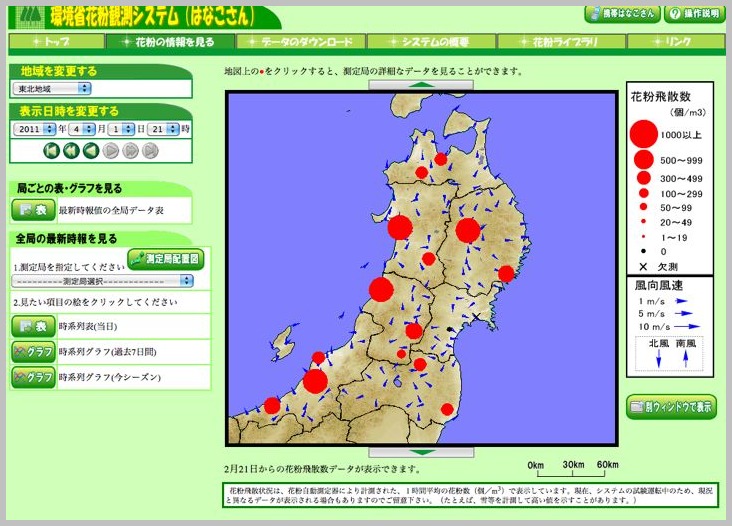 スギ花粉〜今年の傾向〜 _e0084756_0453353.jpg