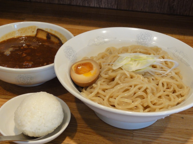 火を噴く辛さのカレーつけ麺 〔麺匠 四神伝／ラーメン・つけ麺／古川橋〕_f0195971_175137.jpg