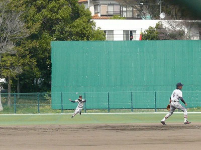 4月2日 オープン戦 青学大対慶大 前半_b0166128_174750100.jpg