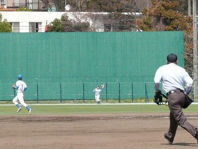 4月2日 オープン戦 青学大対慶大 前半_b0166128_17483041.jpg