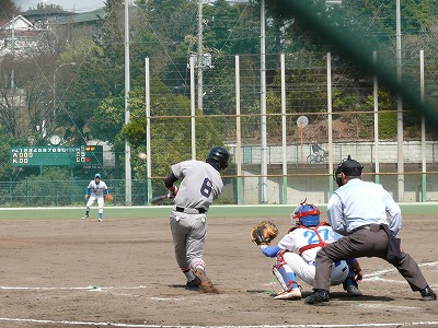 4月2日 オープン戦 青学大対慶大 前半_b0166128_1751619.jpg