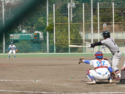 4月2日 オープン戦 青学大対慶大 前半_b0166128_17583154.jpg