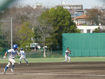 4月2日 オープン戦 青学大対慶大 後半_b0166128_18335694.jpg