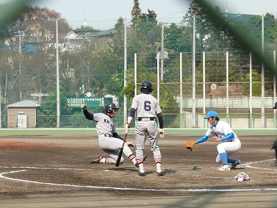 4月2日 オープン戦 青学大対慶大 後半_b0166128_18393164.jpg