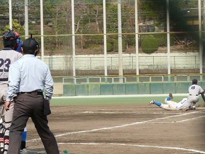 4月2日 オープン戦 青学大対慶大 後半_b0166128_1844276.jpg