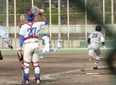 4月2日 オープン戦 青学大対慶大 後半_b0166128_18475243.jpg