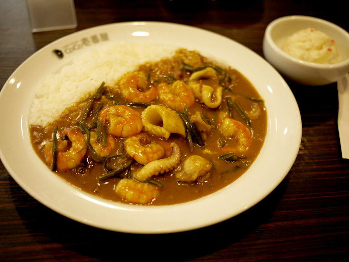 カレーハウスcoco壱番屋で一番好きなカレー 名づけて シーフードカレー 改 まろにーの日常日記