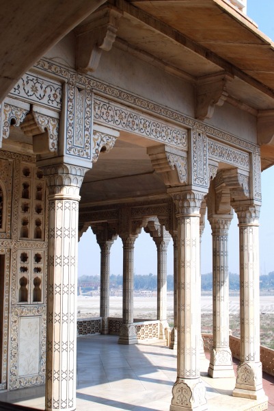 Agra Fort (ｱｸﾞﾗ城) (ｲﾝﾄﾞ@ｱｰｸﾞﾗｰ)_d0089706_10315777.jpg