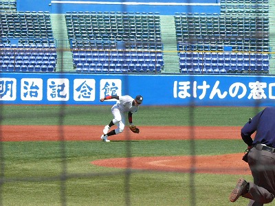 4月5日 東都大学野球 國學院大対亜細亜大 開幕!_b0166128_2256279.jpg