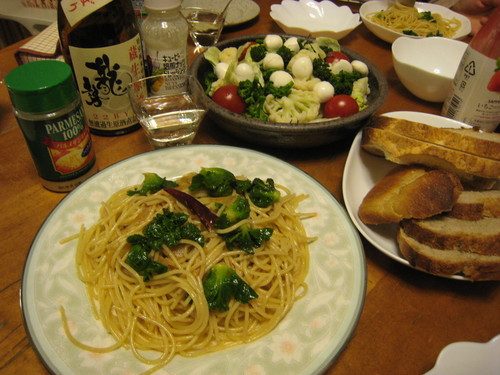 収穫やら夕飯やら色々と_e0121558_233424.jpg