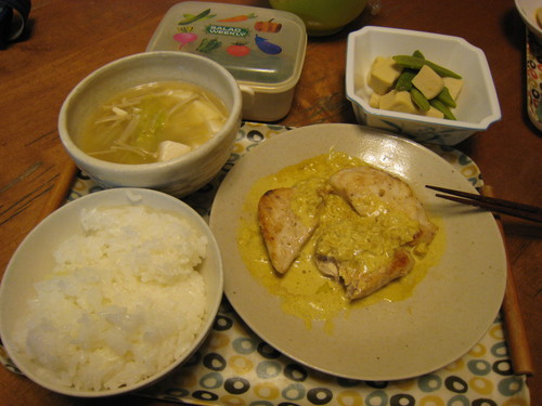 収穫やら夕飯やら色々と_e0121558_234137.jpg