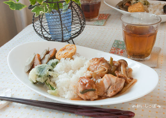 鶏肉のケチャップ煮でワンプレートランチ お弁当 おいしっぽ Oishippo の か和いい 食卓 鶏肉のケチャップ煮でワンプレートランチ お弁当 おいしっぽ Oishippo の か和いい 食卓