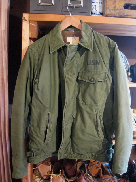 60s USN A-2 デッキジャケット : BACK IN THE DAYZ. －VINTAGE 