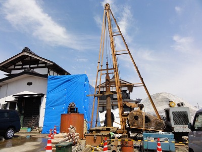 消雪井戸工事(パーカッション工法)_a0084753_1146952.jpg
