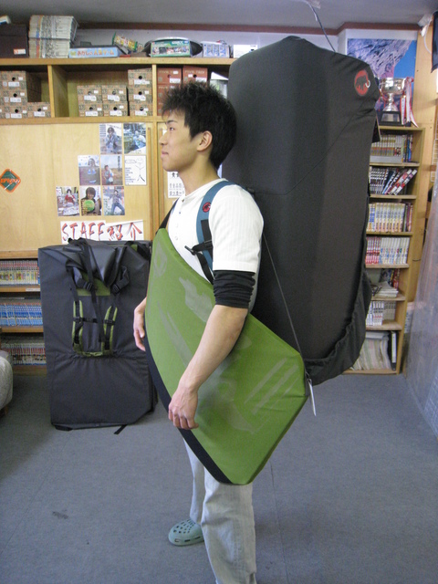 MAMMUT Soho Crash Pad ボルダリングマット リュック式