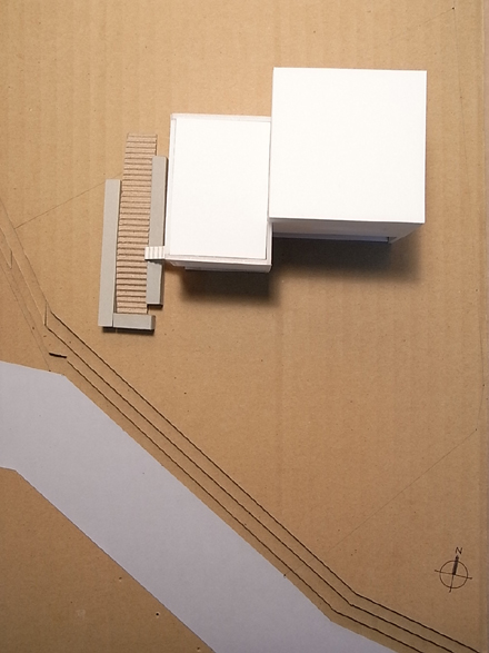 日和田の家　模型スタディNo.7_e0197748_23542771.jpg