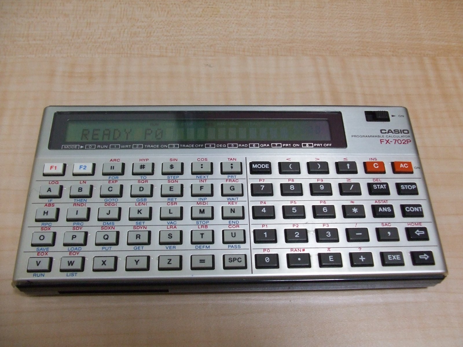 Casio Fx 702p ニコニコ調剤ジャンク館