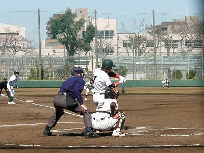 4月6日 東都大学野球2部 国士舘大対東農大 開幕_b0166128_10321779.jpg