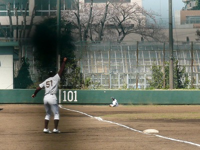 4月6日 東都大学野球2部 国士舘大対東農大 開幕_b0166128_10401539.jpg