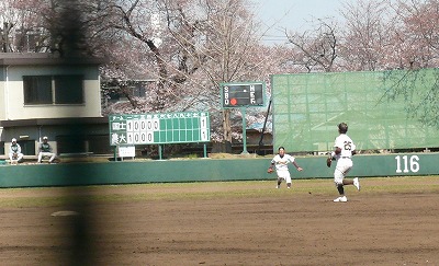 4月6日 東都大学野球2部 国士舘大対東農大 開幕_b0166128_10421612.jpg