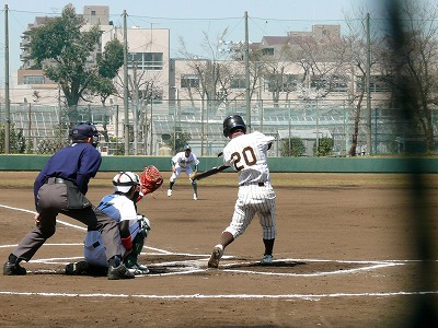 4月6日 東都大学野球2部 国士舘大対東農大 開幕_b0166128_10475940.jpg