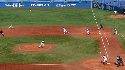 4月6日 東都大学野球 亜細亜大対國學院大_b0166128_7203287.jpg