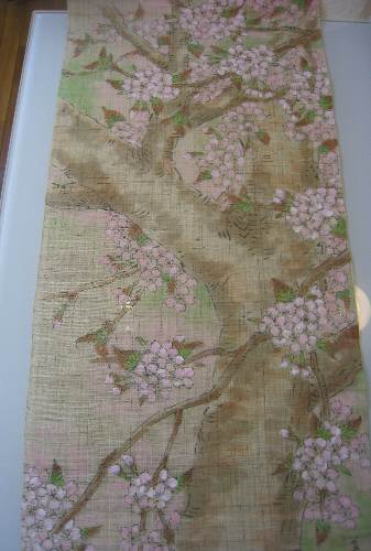 長島豊彦 桜のタペストリー_c0204333_118065.jpg