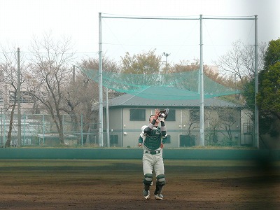 4月7日 東都大学野球2部 専修大対拓殖大 _b0166128_13583076.jpg