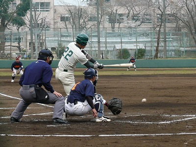4月7日 東都大学野球2部 専修大対拓殖大 _b0166128_1411425.jpg