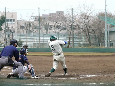 4月7日 東都大学野球2部 専修大対拓殖大 _b0166128_1425437.jpg