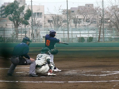 4月7日 東都大学野球2部 専修大対拓殖大 _b0166128_1441496.jpg