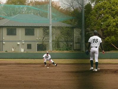 4月8日 東都大学野球2部 国士舘大対東農大_b0166128_18135615.jpg