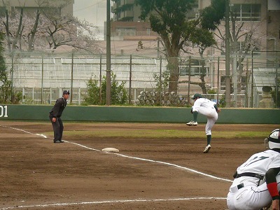 4月8日 東都大学野球2部 国士舘大対東農大_b0166128_18162962.jpg
