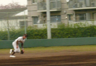 4月8日 東都大学野球2部 国士舘大対東農大_b0166128_18332476.jpg