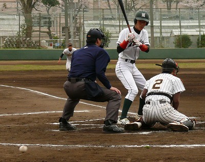 4月8日 東都大学野球2部 国士舘大対東農大_b0166128_1834481.jpg