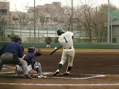 ４月８日　東都大学野球２部　拓殖大対専修大_b0166128_1933986.jpg