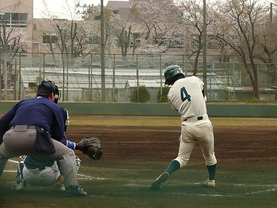 ４月８日　東都大学野球２部　拓殖大対専修大_b0166128_1939161.jpg