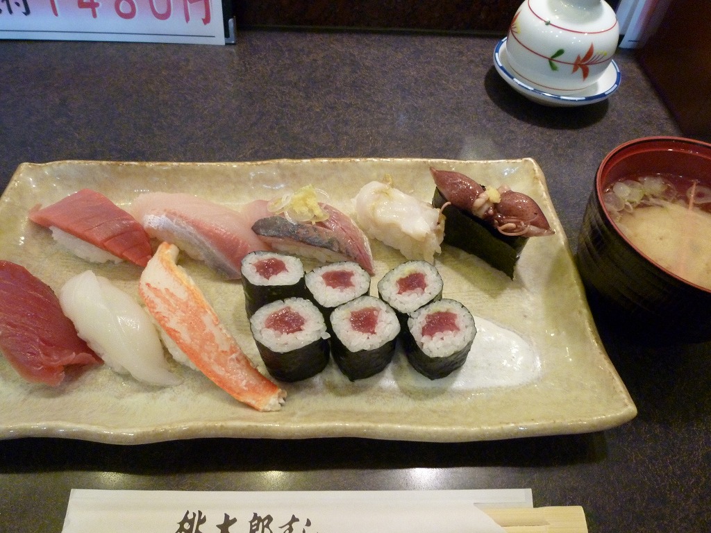 高円寺 桃太郎すし 本店 食べたものなど 高円寺 桃太郎すし 本店 食べたものなど