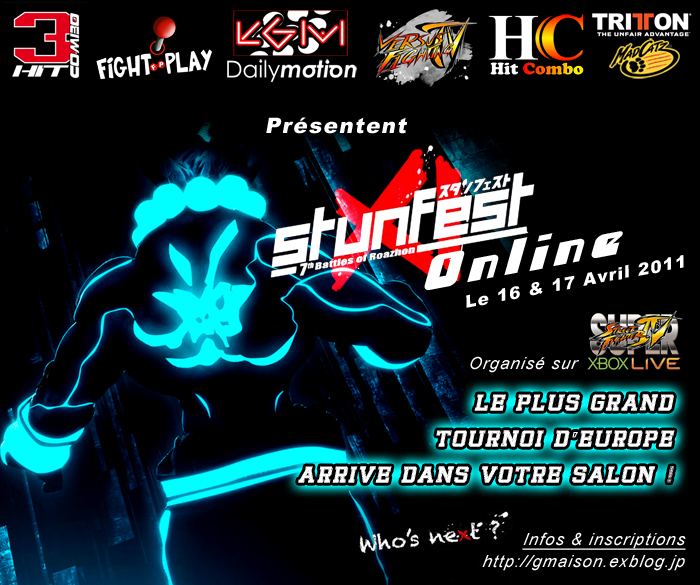 Qualifications Stunfest XI Super Street Fighter IV ONLINE !_f0010410_23435180.jpg